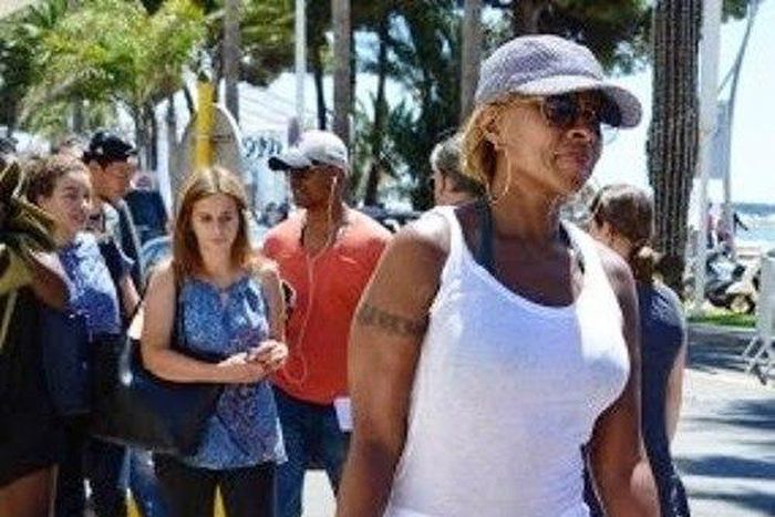 Mary J Blige in Cannes