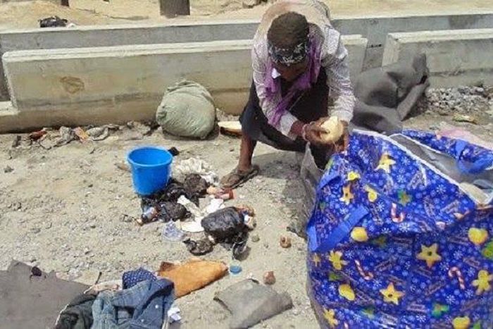 A mad woman was healed miraculously