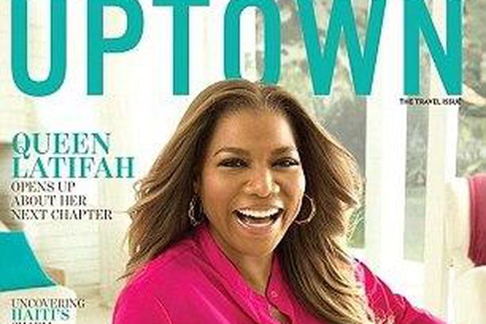 Queen Latifah on Uptown Magazine
