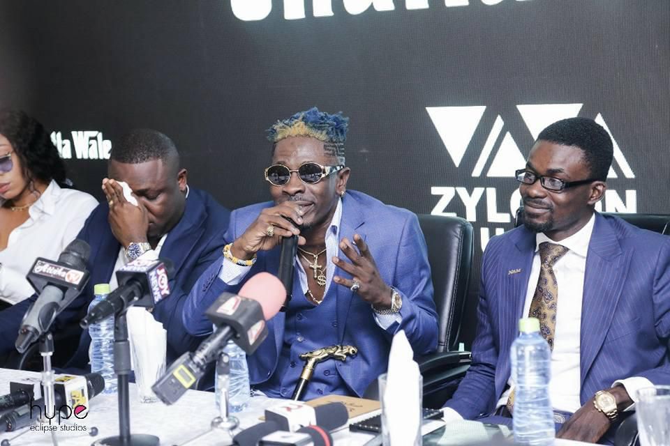 Shatta Wale and Nana Appiah Mensah