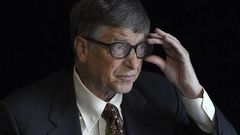  US billionaire philanthropist Bill Gates is left handed