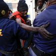 Police in Johannesburg have detained a number of foreigners after raids on buildings in the city
