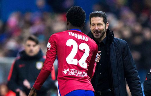 Atletico Madrid star Thomas Partey