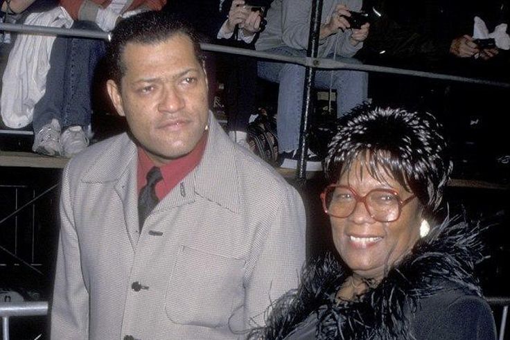 Laurence Fishburne and mother, Hattie Crawford Fishburne