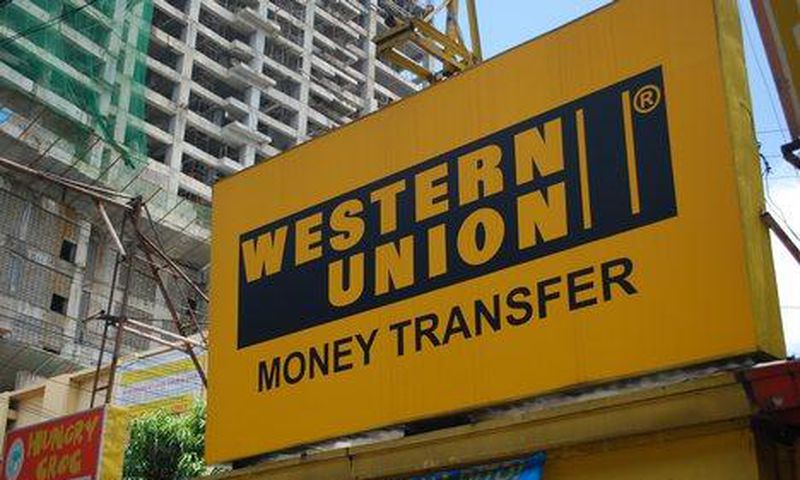 Western Union outlet in Ghana