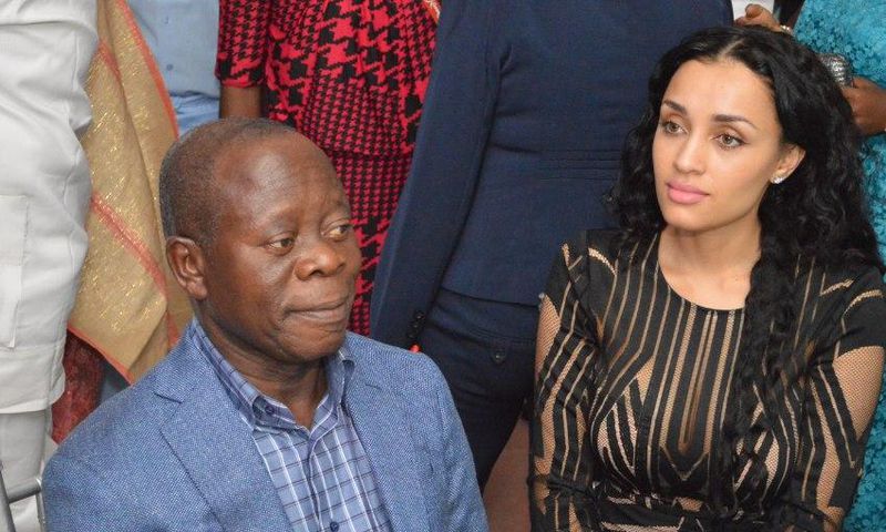  Adams and Iara Oshiomole
