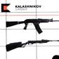Kalashnikov is best known for its AK-47, one of the most popular assault rifles worldwide thanks to its reliability.