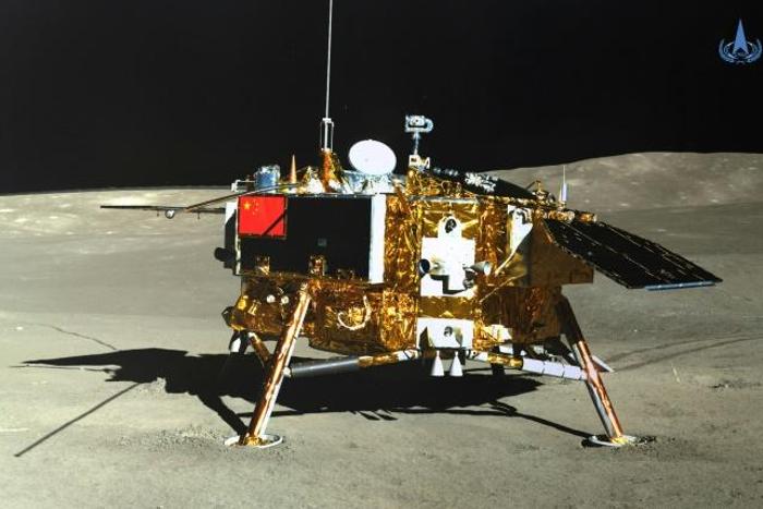 The freezing night-time temperatures were recorded by the Chinese Chang'e-4 probe after it became active on Wednesday