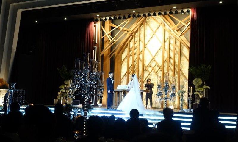 A Korean wedding