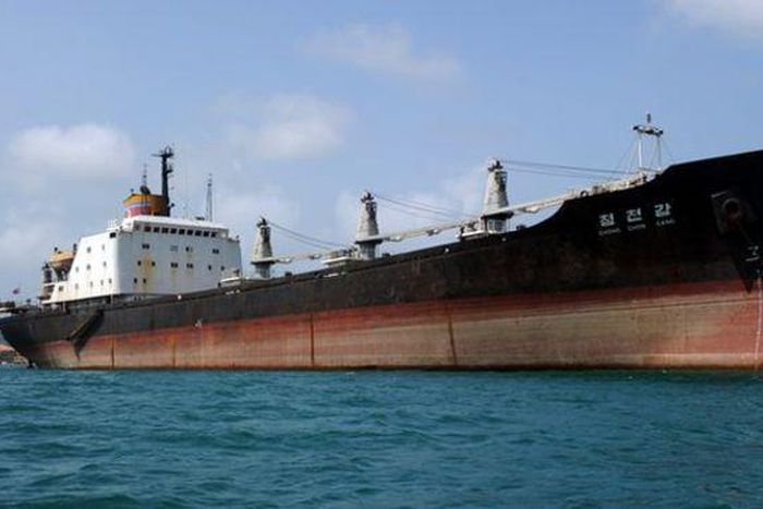 Senat is accused of having helped North Korea's Chong Chon Gang vessel in smuggling arms