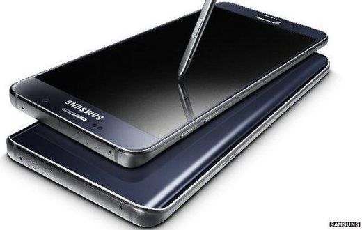 Samsung Galaxy Note 5 with stylus