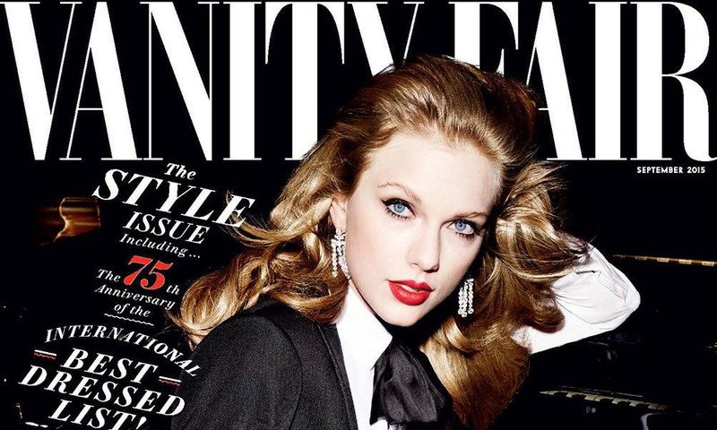 Taylor Swift cover Vanity Fair September 2015 issue
