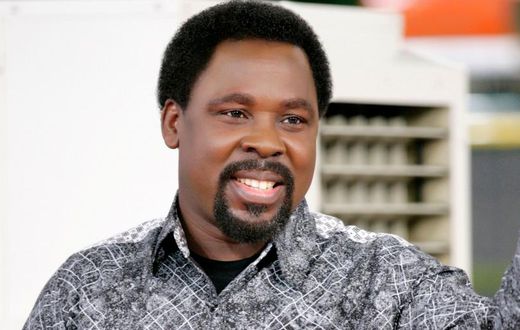 TB Joshua is the head pastor of Synagogue Church of All Nations