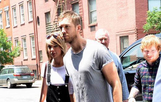 Taylor Swift and Calvin Harris