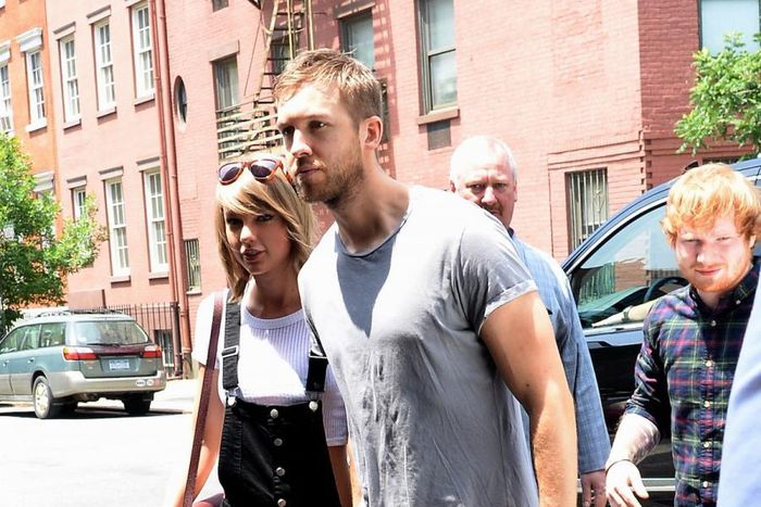 Taylor Swift and Calvin Harris