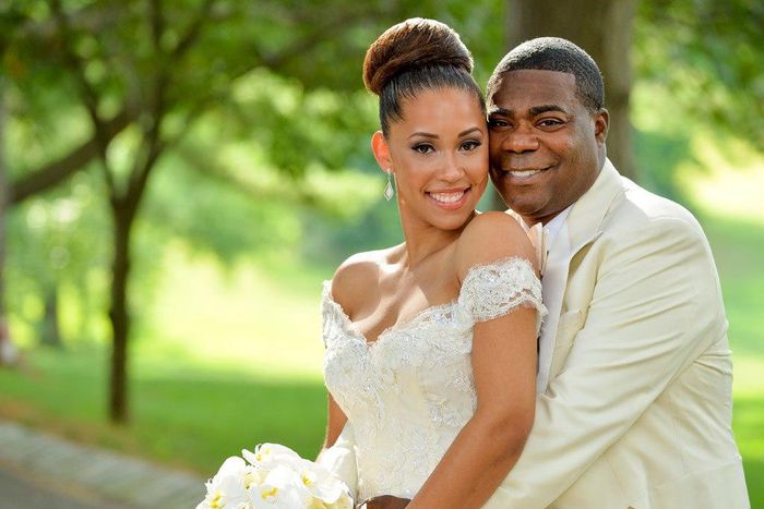 Tracy Morgan and Megan Wollover