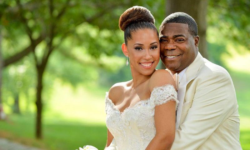 Tracy Morgan and Megan Wollover