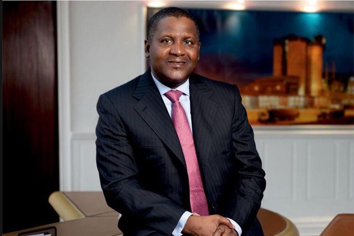 Africa's richest business man, Aliko Dangote