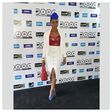 Yemi Alade rocks cobalt blue bun yesterday at an a event in Lagos