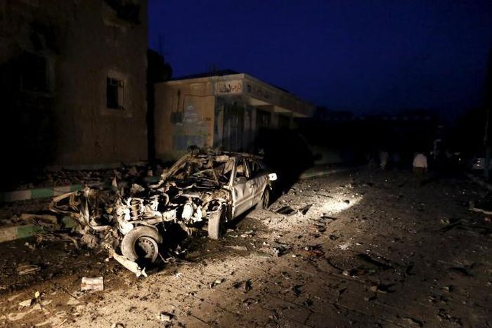 Quadruple car bombing in Yemen capital killed 2, wounded 60 - state news