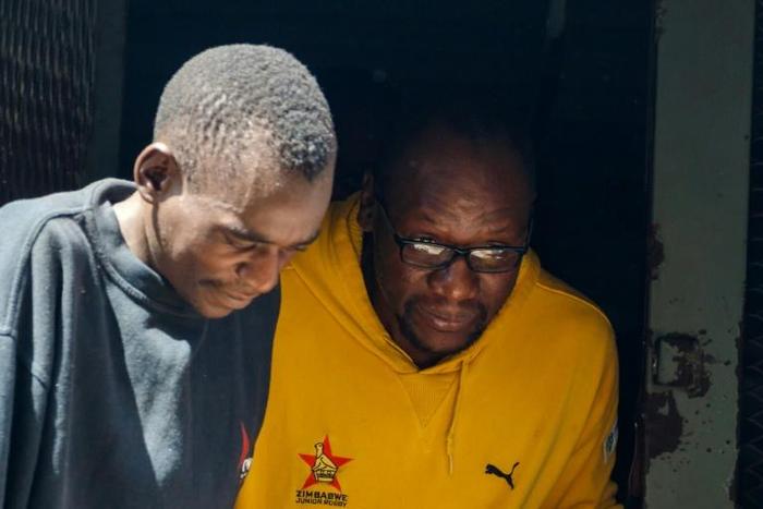 Mawarire (r) was arrested following his support for a national strike triggered by soaring petrol prices