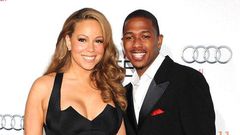 Mariah Carey and Nick Cannon when they were still married