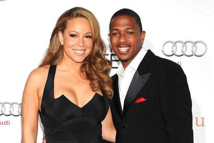 Mariah Carey and Nick Cannon when they were still married