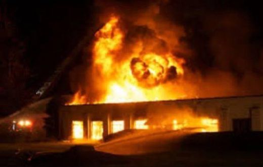 Firefighter ‘sets home ablaze’ to propose to his fiancée