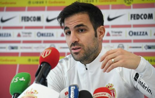 Cesc Fabregas moved to Monaco earlier this month to team up with his old colleague Thierry Henry