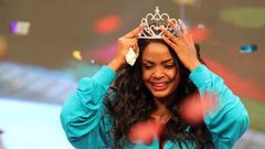 Dillish Matthews in 2013 when she won Big Brother Africa: The Chase