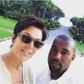 Kris Jenner and Kanye West