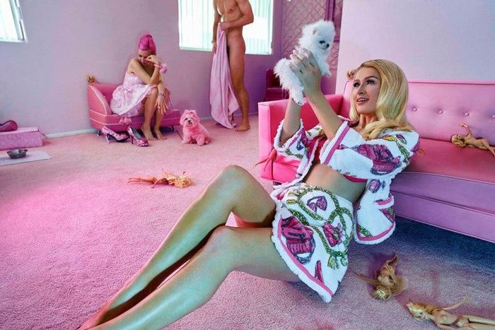 Paris Hilton for the 8th issue of ODDA Magazine