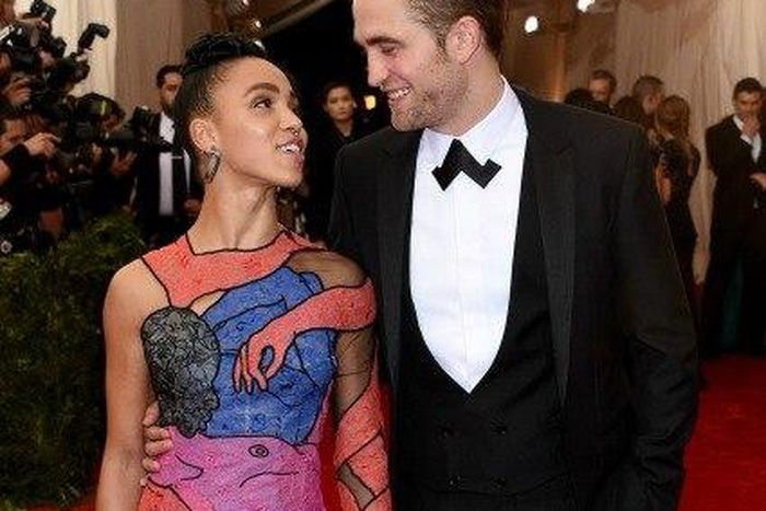 Robert Pattinson and FKA Twigs at 2015 Met Gala