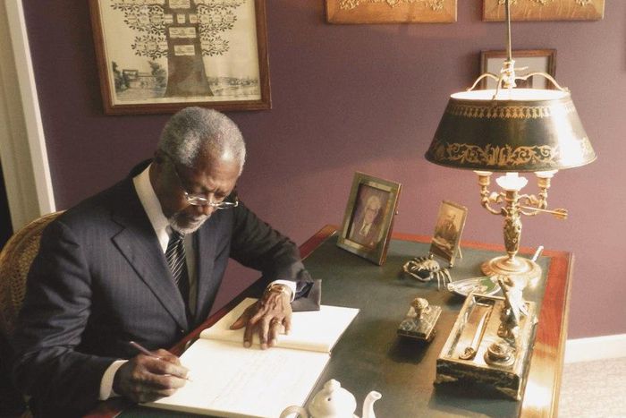 Former UN Secretary General, Kofi Annan