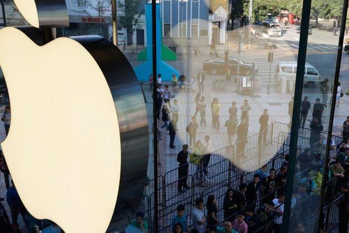 Apple products are hugely popular in China and some sperm banks are playing on the brand's appeal