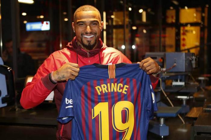 Kevin-Prince Boateng has joined Barcelona on loan