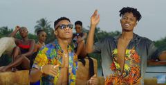 KiDi and Kwesi Arthur in Mr Badman video