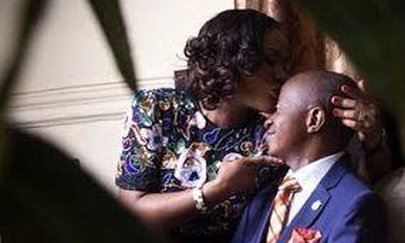 Sunmbo Adeoye and her husband, Pastor David Adeoye