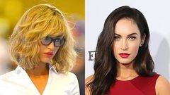 Megan Fox before after look