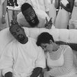 Kanye West, Kris Jenner sleep off at James Harden's birthday bash