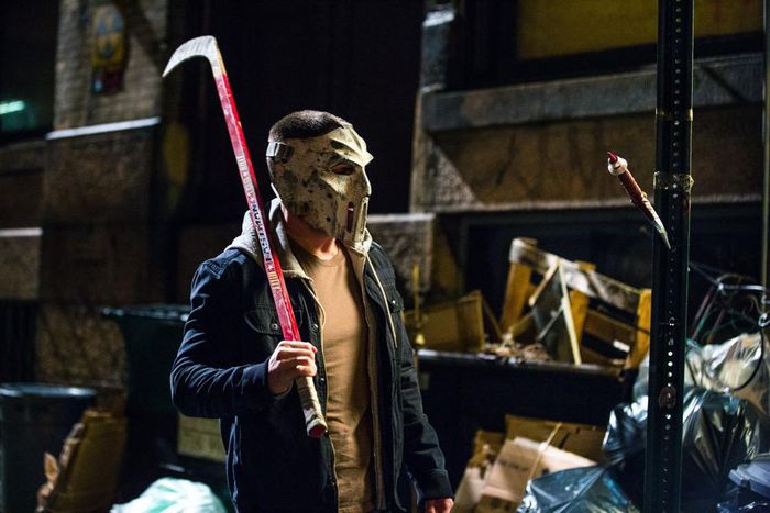 Stephen Amell as  Casey Jones in 'Teenage Mutant Ninja Turtles 2'