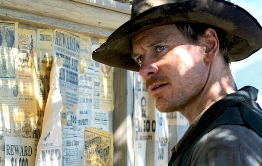 German actor Michael Fassbender in "Slow West" movie