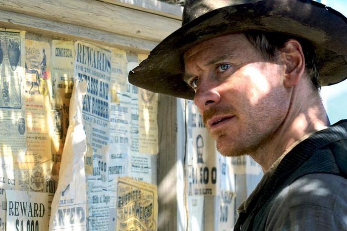 German actor Michael Fassbender in "Slow West" movie