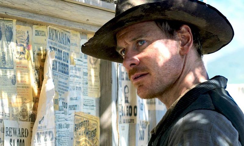 German actor Michael Fassbender in "Slow West" movie