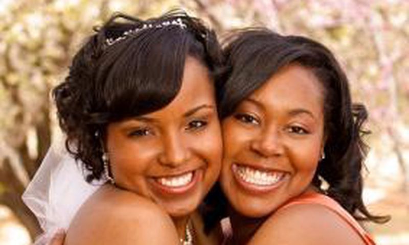 Bride and Chief Bridesmaid