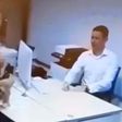 Desperate woman strips naked in front of bank manager to secure a loan (Video)