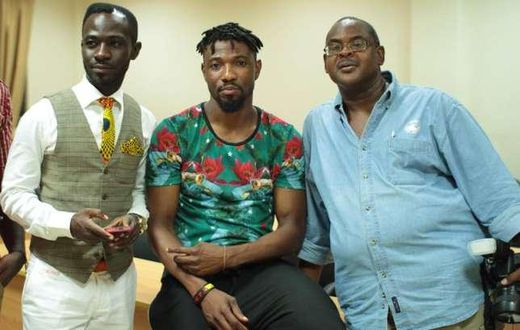 Okyeame Kwame meets Isaac Vorsah