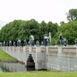 The Vigeland park bridge in Oslo.