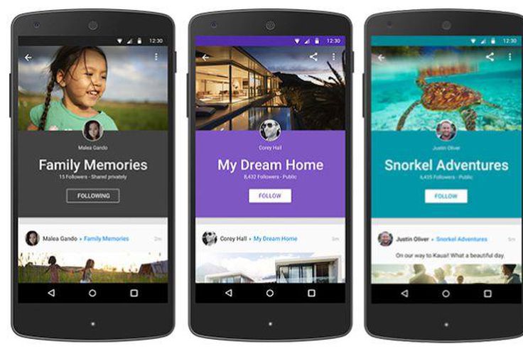 The new collections feature.