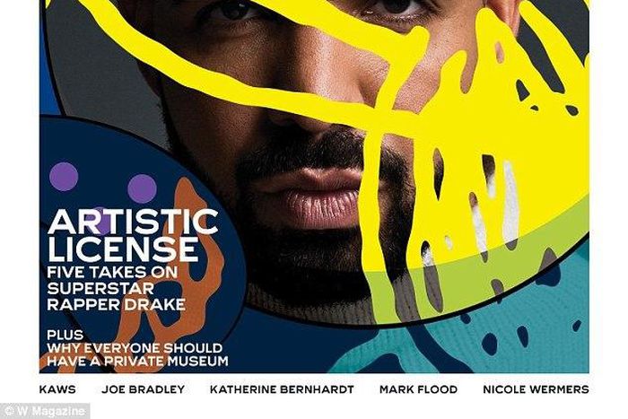 Drake on W Magazine, Art Issue